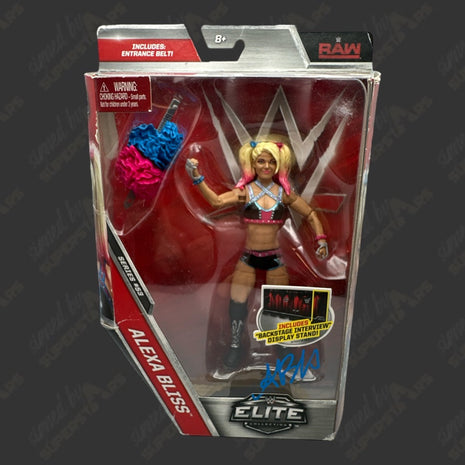 Alexa Bliss signed WWE Elite Series 53 Action Figure (w/ JSA)