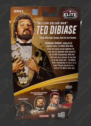 Ted DiBiase signed WWE Elite Series 9 Action Figure (w/ JSA)