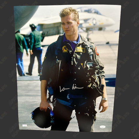 Val Kilmer (Top Gun) signed 16x20 Photo (w/ JSA)