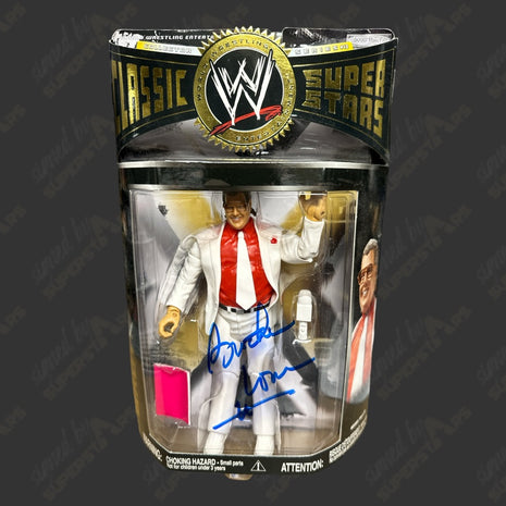 Brother Love signed WWE Classic Superstars Action Figure