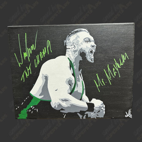 Wardlow signed 11x14 Hand Painted Canvas Art