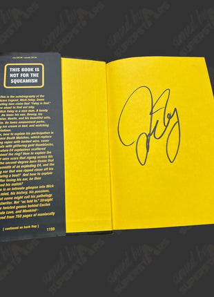Mick Foley signed Have a Nice Day Book