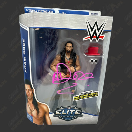 Adam Rose signed WWE Elite Action Figure