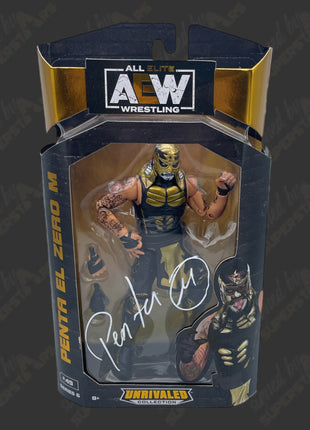 Penta El Zero M signed AEW Unrivaled Series 6 Action Figure