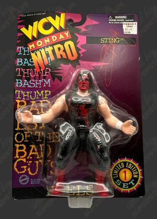 Sting signed WCW Monday Nitro Action Figure (Red Face Paint)