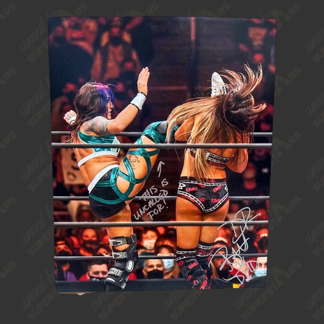 Britt Baker signed 16x20 Photo