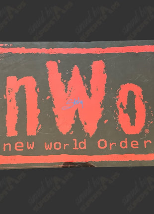 Sting signed official WCW/nWo Poster (w/ Beckett)
