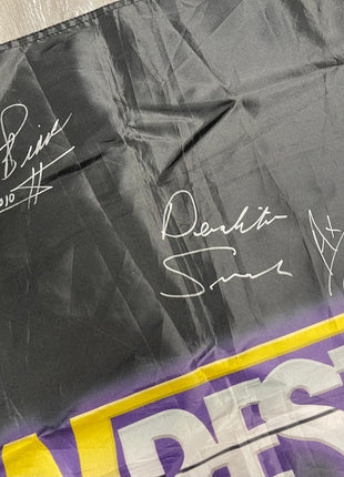 WrestleMania multi-signed Replica Flag