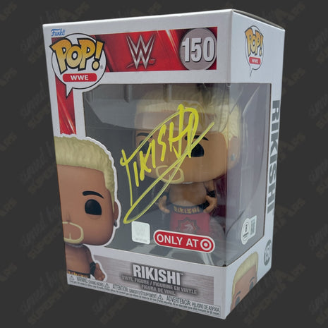 Rikishi signed WWE Funko POP Figure #150 (w/ Beckett)