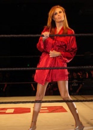 Auction:  Francine's Ring Worn Red Robe from WWE's ECW