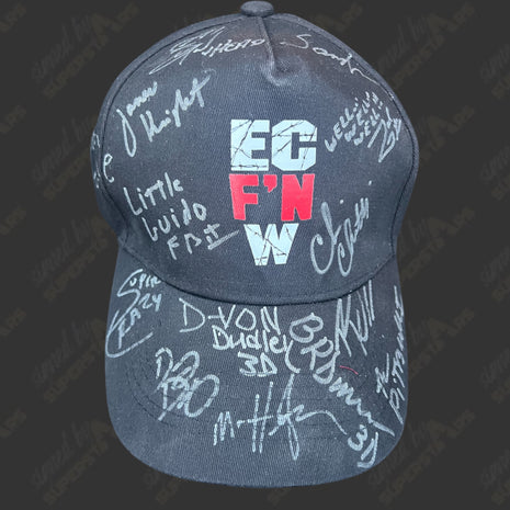 Auction:  Francine's multi-signed ECW Hat