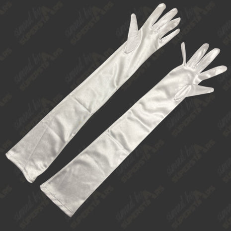 Auction:  Francine worn White Gloves