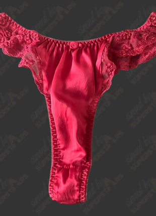 Auction:  Francine ring worn Red Thong