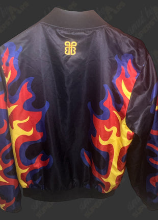 Auction:  Francine's Bam Bam Bigelow Chalkline Jacket