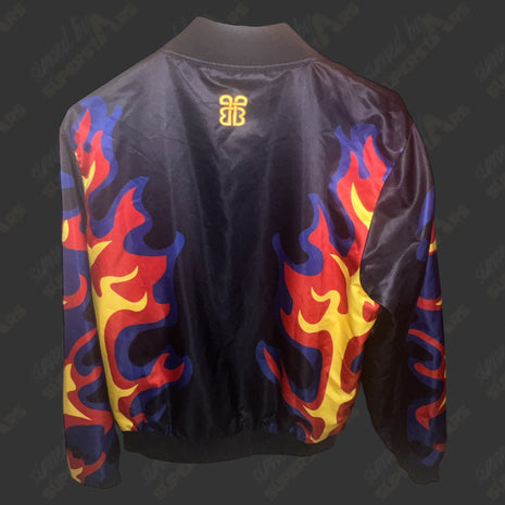 Auction:  Francine's Bam Bam Bigelow Chalkline Jacket