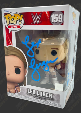 Auction:  Lex Luger signed WWE Funko POP Figure #159