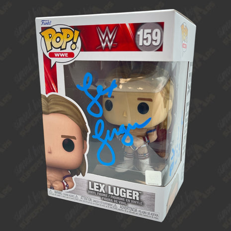 Auction:  Lex Luger signed WWE Funko POP Figure #159