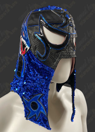 Penta signed & Ring Worn Mask (Blue/Black)