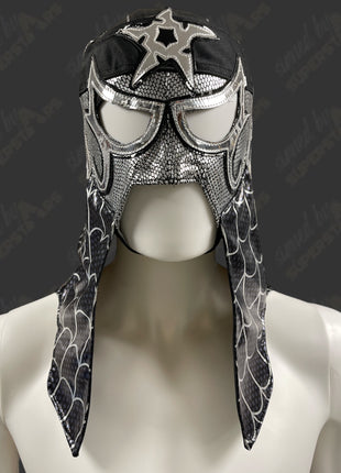 Penta signed & Ring Worn Mask (Silver/Black)