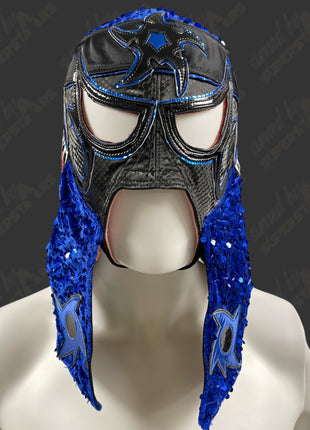 Penta signed & Ring Worn Mask (Blue/Black)