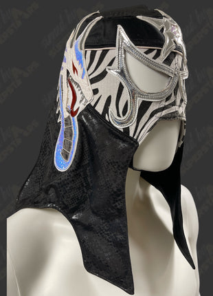 Penta signed & Ring Worn Mask (White Dragon)