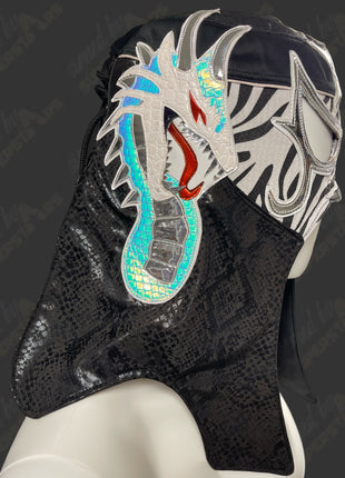Penta signed & Ring Worn Mask (White Dragon)