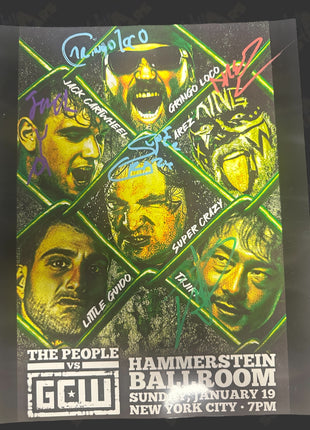 Super Crazy Autographed Items (1/20/25 In-studio Signing)