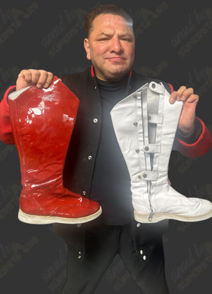 Auction:  Super Crazy's signed Ring Worn Gear from GCW/Mexico/Japan