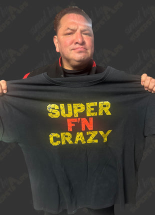 Auction:  Super Crazy's signed Ring Worn Gear from GCW/Mexico/Japan