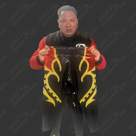 Auction:  Super Crazy's signed Ring Worn Pants from Mexico