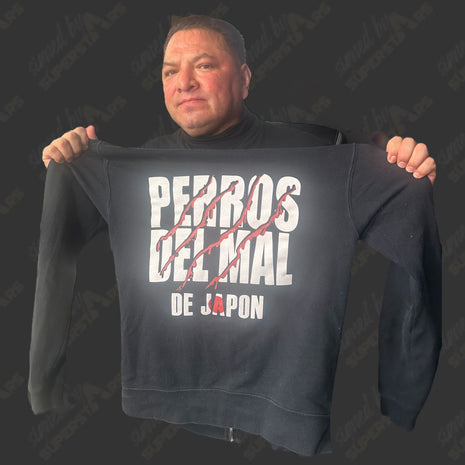 Auction:  Super Crazy's Perros Del Mal Sweatshirt
