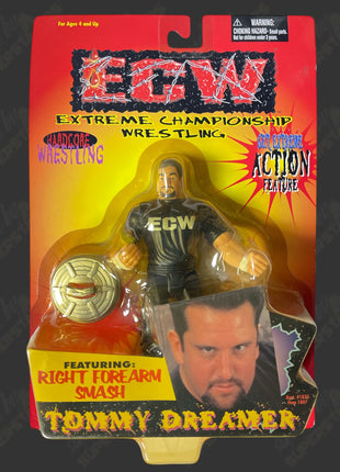 Auction:  Signed Tommy Dreamer ECW Action Figure