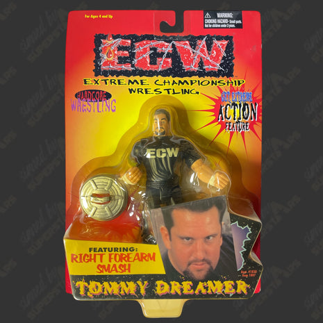 Auction:  Signed Tommy Dreamer ECW Action Figure