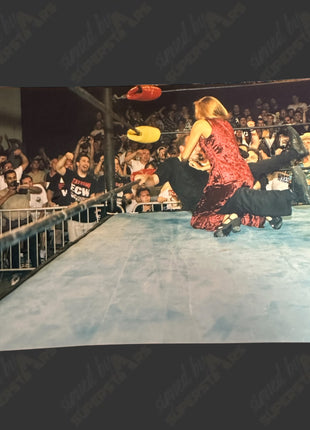 Auction:  Beulah McGillicutty's ECW Ring Worn Maroon Top/Pants Set