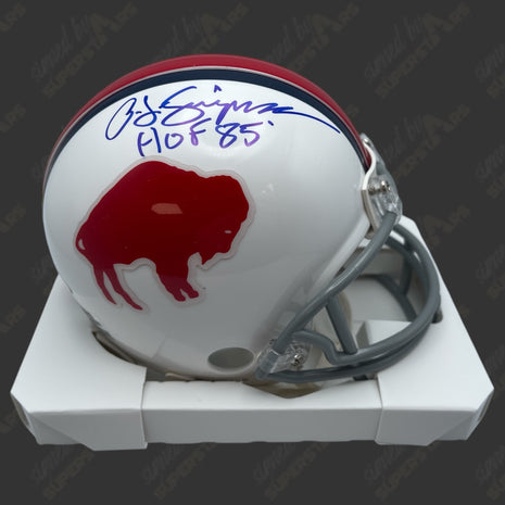 OJ Simpson signed Buffalo Bills Mini Helmet (w/ JSA)