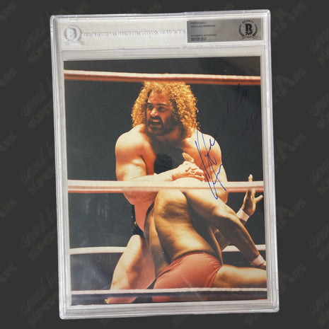 Hercules Hernandez signed 8x10 Photo (Encapsulated w/ Beckett)