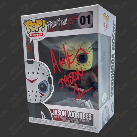 Ari Lehman signed Friday the 13th Funko POP Figure #01 (w/ JSA)