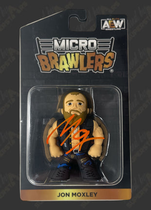 Jon Moxley signed AEW Micro Brawlers Figure (w/ JSA)