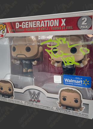 Shawn Michaels signed WWE Funko POP Figure D-Generation X 2pack (w/ Beckett)
