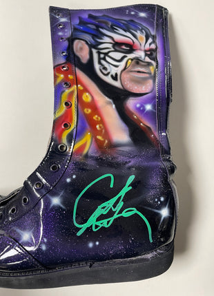 Great Muta signed Custom Painted Wrestling Boot (w/ Beckett)