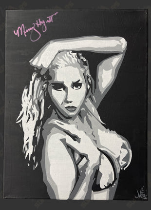 Missy Hyatt signed 12x16 Hand Painted Canvas Art
