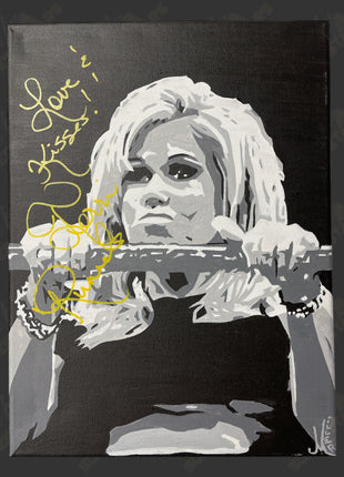 Terri Runnels signed 12x16 Hand Painted Canvas Art