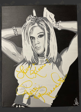 Terri Runnels signed 12x16 Hand Painted Canvas Art