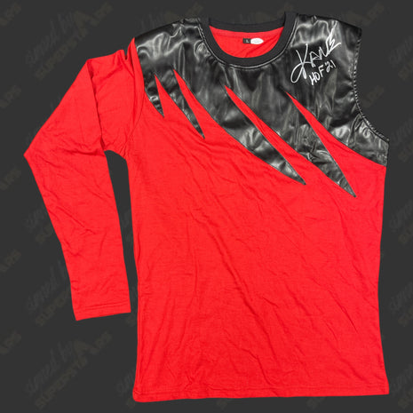 Kane signed Replica Gear Shirt - Size Large (w/ JSA)
