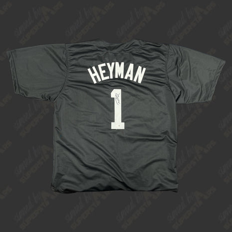 Paul Heyman signed Custom Baseball Jersey (w/ JSA)