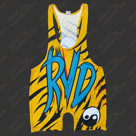 Rob Van Dam signed Replica Singlet (w/ Beckett)