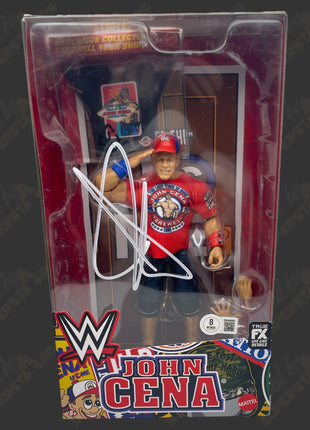 John Cena signed WWE Elite Farewell Action Figure (w/ Beckett)