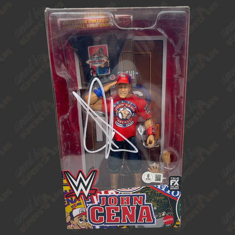 John Cena signed WWE Elite Farewell Action Figure (w/ Beckett)