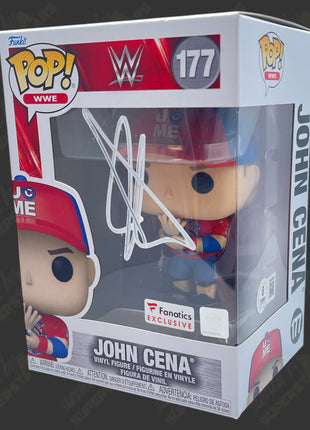 John Cena signed WWE Funko POP Figure #177 (w/ Beckett)