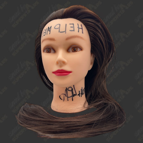 Al Snow signed Mannequin Head